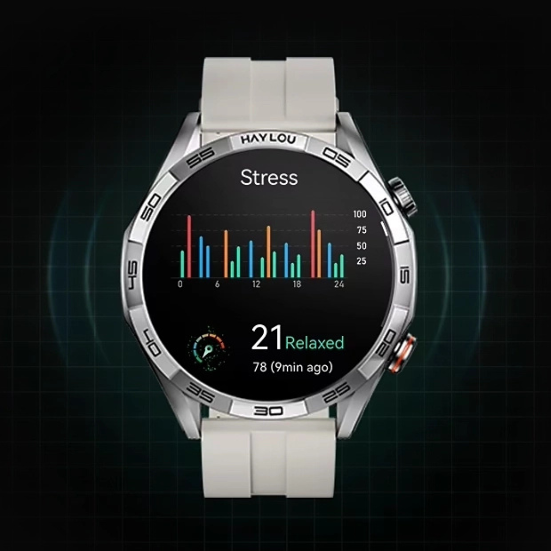 Smartwatch Haylou Solar 5, Pantalla AMOLED de 1,58″, IP68 a prueba de agua