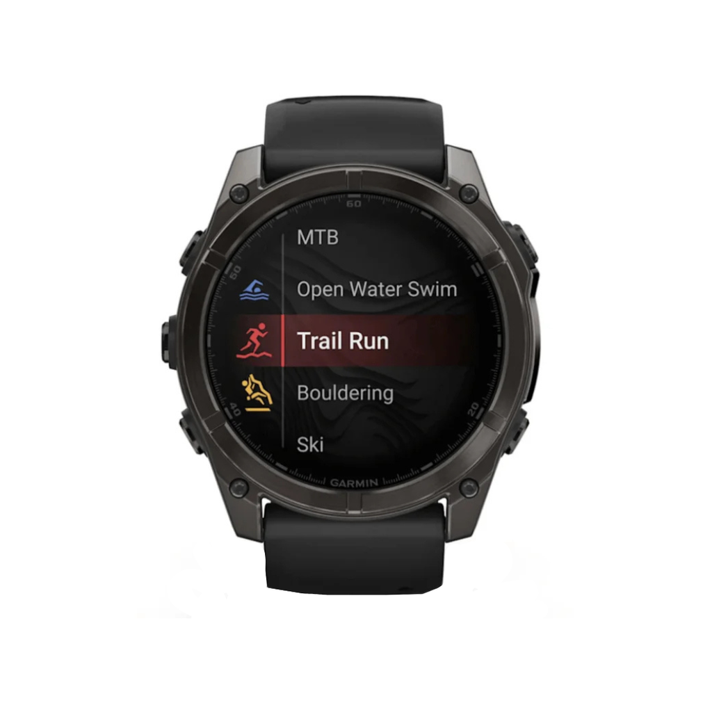 Reloj Garmin Fenix 8 Solar Titanium Sapphire Black 51 mm
