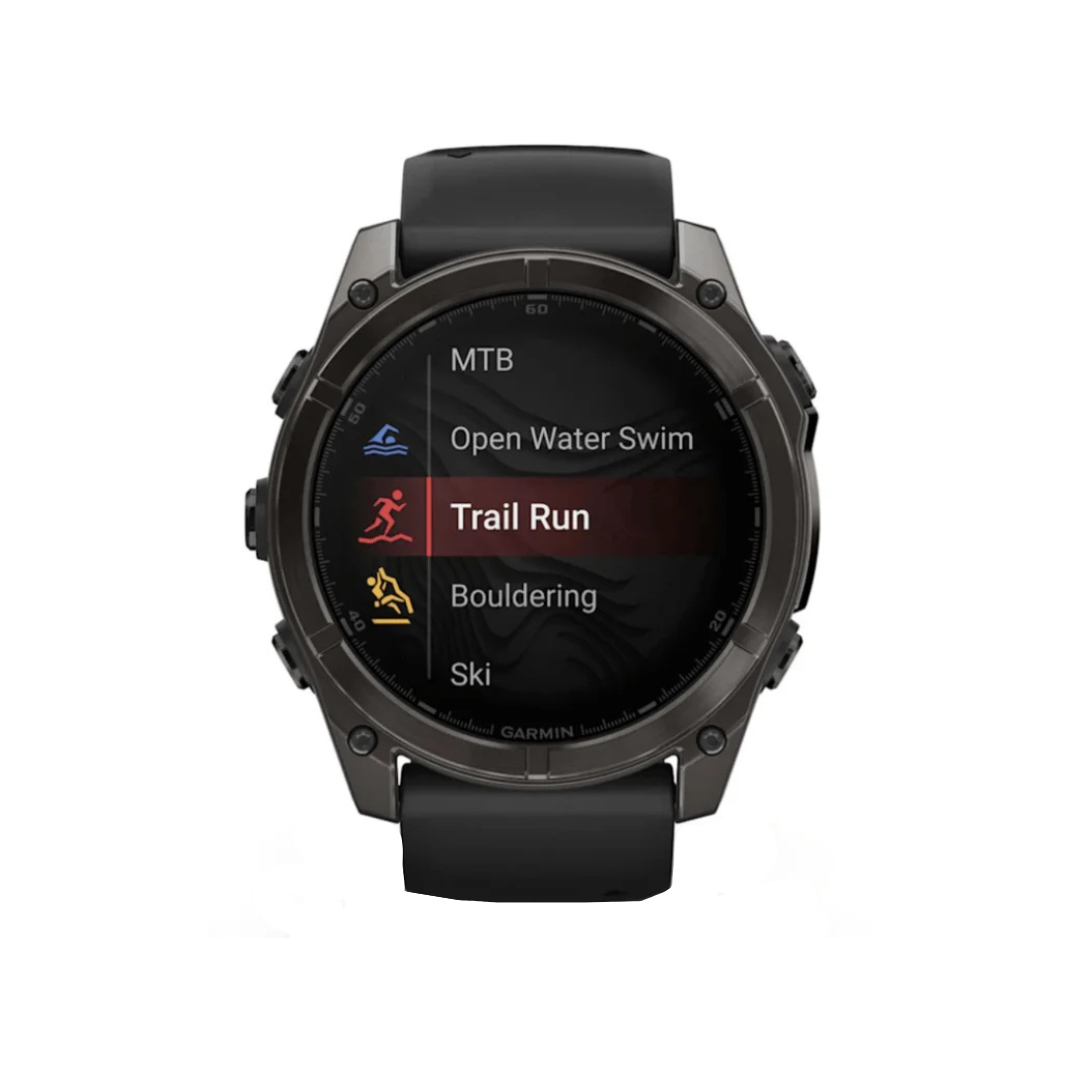 Reloj Garmin Fenix 8 Solar Titanium Sapphire Black 51 mm