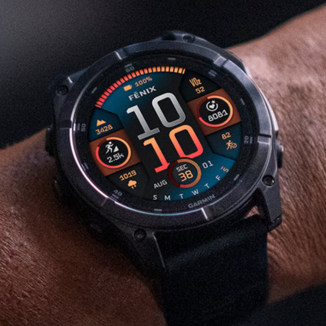 Reloj Garmin Fenix 8 Solar Titanium Sapphire Black 51 mm