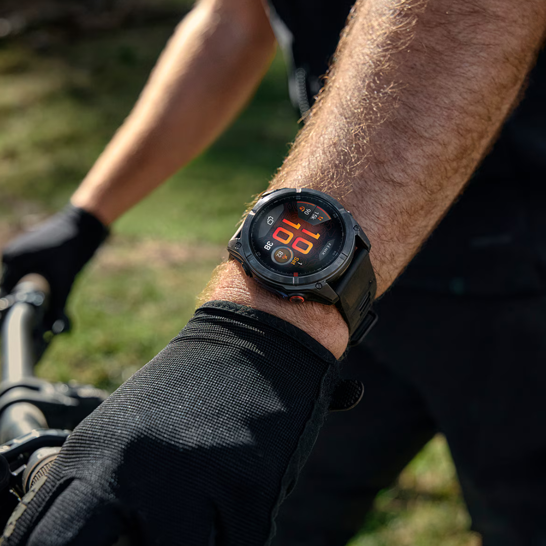 Reloj Garmin Fenix 8 Solar Titanium Sapphire Black 51 mm