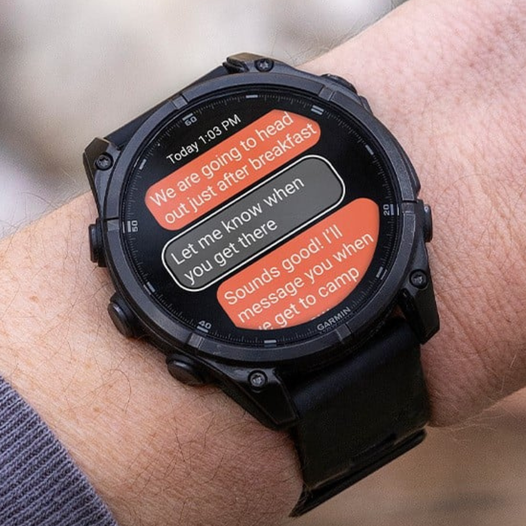 Reloj Garmin Fenix 8 Solar Titanium Sapphire Black 51 mm